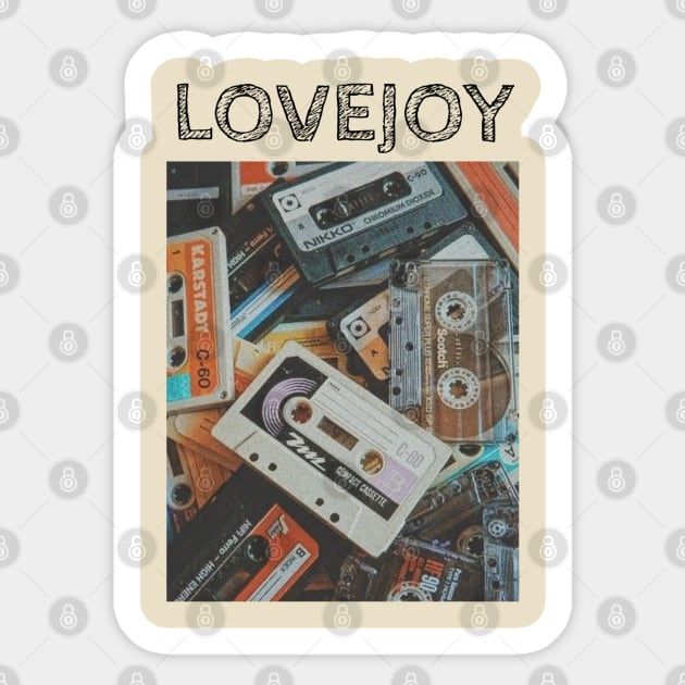 Lovejoy / Vintage Style Sticker by Mieren Artwork 